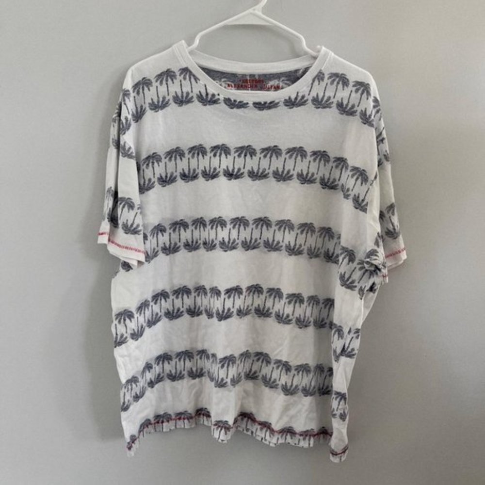 Alexander Julian colors T-shirt palm tree print